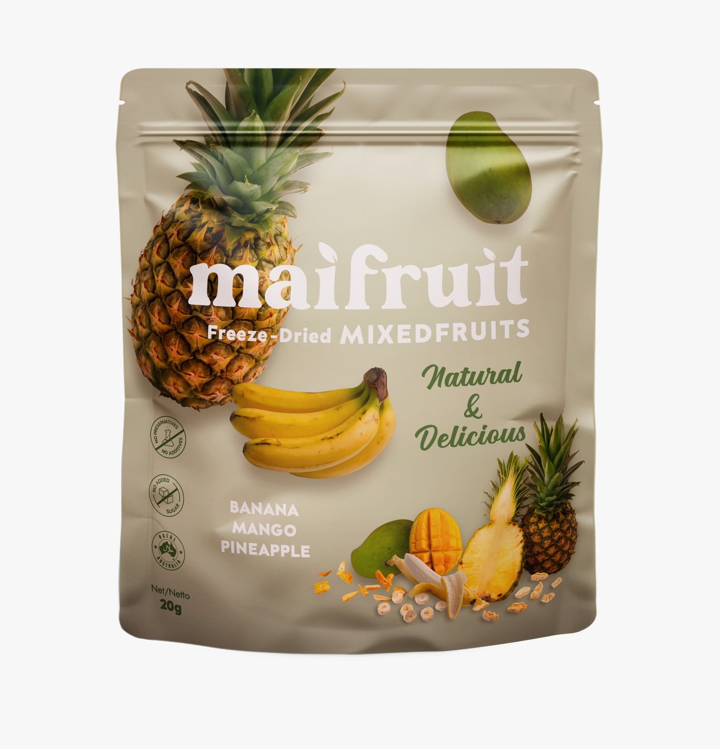 Mixed Fruits - Banana, Mango, Pineapple